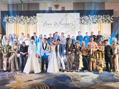 Momen penuh kehangatan di “Love Whispers“ Wedding Open House